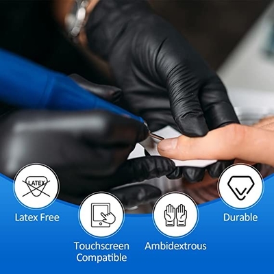 Disposable Examination Nitrile Gloves For Hospital, Food Processing, Industrial Grade