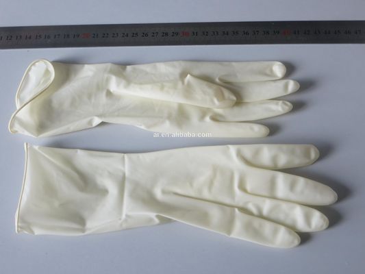 Latex powdered examination gloves /gloves latex from China