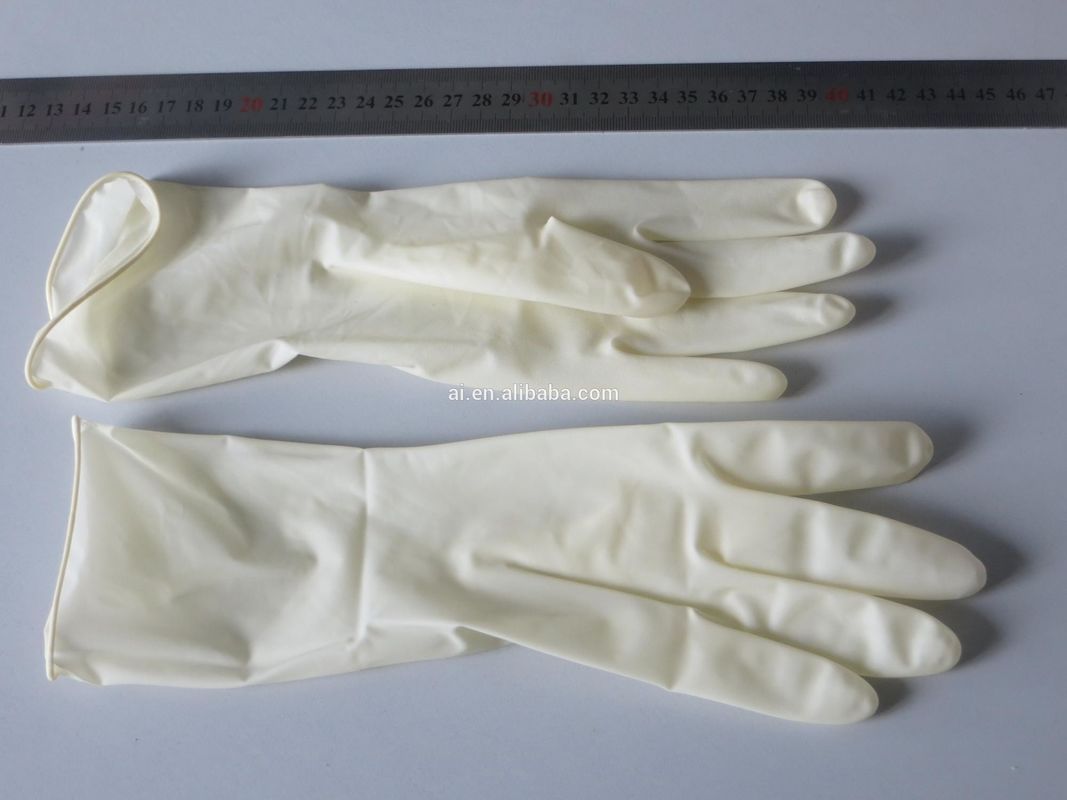 Latex powdered examination gloves /gloves latex from China