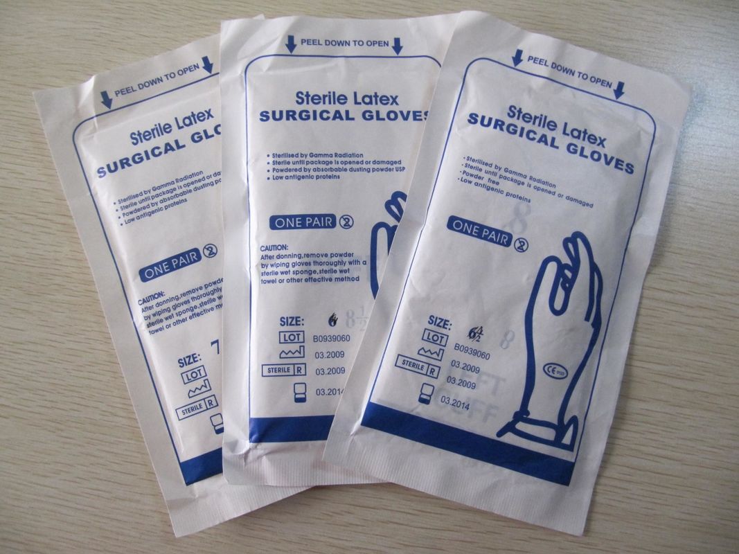 Disposable latex gloves examination Medical Sterile Surgical Latex Gloves Manufacturers